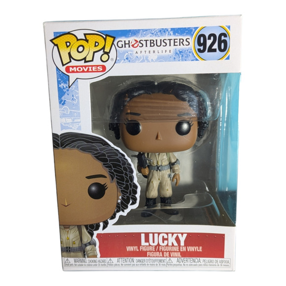 Funko Pop! - Movies -Ghostbusters Afterlife - LUCKY - Vinyl Figure -#926 NIB - Picture 1 of 6